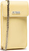 GUESS Picnic Mini Crossbody Bag - Schoudertas voor smartphone - 3 vakken - Lemon
