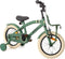 AMIGO 2Cool Jongensfiets 14 Inch - Kinderfiets voor 3 tot 5 Jaar - 95-110 cm - Groen - met Zijwieltjes