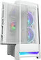Cougar Duoface RGB - Mid-Tower Behuizing - 3 ARGB Ventilatoren - Wit