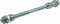 Bhogal Achteras 3/8 Inch 9,5 X 172 Mm Staal Zilver