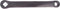 Bhogal Crank Spieloos Staal 170 Mm Links Zwart