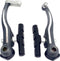 Bhogal Crank Spieloos Staal 170 Mm Links Zwart