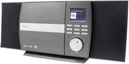 Soundmaster ICD1010AN - Muziekcenter - DAB+ FM internetradio Bluetooth CD-speler - Grijs