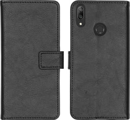 iMoshion Hoesje Geschikt voor Huawei Y7 (2019) Hoesje Met Pasjeshouder - iMoshion Luxe Bookcase - Zwart