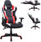 Gamestoel Tornado bureaustoel - ergonomisch verstelbaar - racing gaming stoel - zwart rood