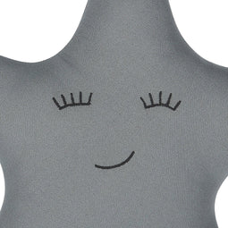 BHOPAL - Sierkussen - Grijs - 40 x 40 cm - Katoen