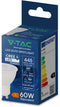 V-TAC VT-247 - LED-spotlamp - GU10 - 6 W - 445 lumen - 6500 K - Wit