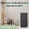 AKSA Home® Prullenbak – Vuilnisbak - Prullenbak afvalscheiding - Prullenbak met Sensor - Afvalscheidingprullenbakken - 72L - Zwart