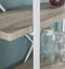 VDD Wandkast - Boekenkast - Industrieel Design - Boekenrek - Opbergkast - 120x32x178 cm - Wit