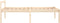 vidaXL - Seniorenbed - massief - grenenhout - 90x200 - cm