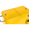 Koelbox Home ESPRIT Geel Staal Polypropyleen 56 L 74 x 43 x 80 cm