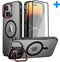 SBVR iPhone 14 - Hoesje - MagSafe Case met standaard en 2 screenprotectors
