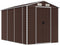 vidaXL - Tuinschuur - 191x300x198 - cm - gegalvaniseerd - staal - bruin