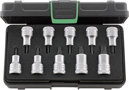 Stahlwille 54TX/10 TLG.KN 96032005 - Binnen-Torx Dopsleutel-bitinzetset - 10-delig 1/2 (12.5 mm) (10 stuks)