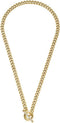 FOSSIL JF04956710 - Dames Collier - T-Bar met pavé-kristallen - Goudkleurig