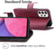 imoshion Samsung Galaxy A33 - Luxe Bookcase - Ruimte voor 3 pasjes - Bordeaux