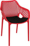 Tuinstoel - Air XL - Rood - Siesta