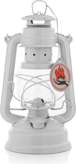 Feuerhand Stormlantaarn Baby special 276 - Wit - 13.5x15x26.5cm - Modern