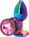 NS Novelties Buttplug REAR ASSETS MULTICOLOR SMALL Multicolours