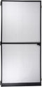 Hordeur - Magnetisch - Scharnieren - Max 100x215 cm - Zwart