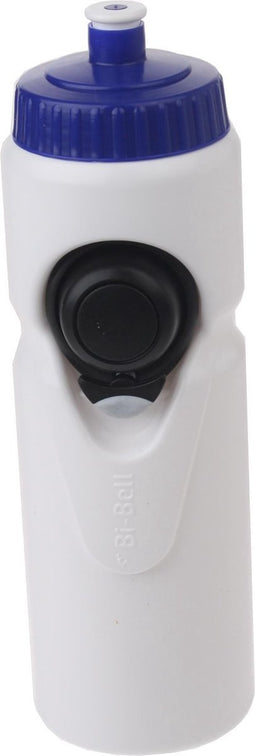 Bi-bell Bidon Met Bel Wit/blauw 750ml