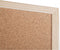 Bi-Office kurkbord met houten kader, ft 60 x 90 cm