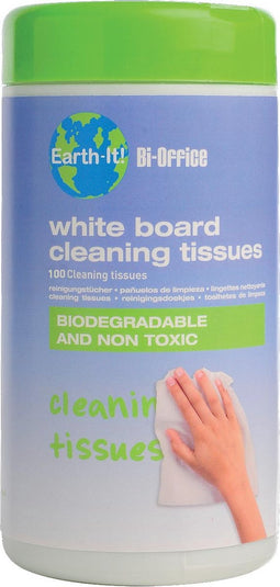 Bi-Office Reinigingsdoekjes Earth-It whiteboard pak van 100 stuks