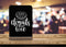 Bi-Office tafelkrijtbord menu, A4