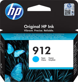 HP 912 - Inktcartridge - Origineel - 315 pagina's - Cyaan
