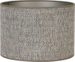 Light & Living Saverna - Cilinder Lampenkap - Ø30x21cm - Bruin