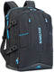 Rivacase 7860 - Notebook Rugzak - Geschikt voor 17.3 Inch - Waterafstotend - Blauw Zwart