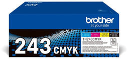 Brother TN-243CMYK - Toner - 1000 pagina's - Zwart Cyaan Magenta Geel