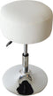 VDD Zadelkruk - Hoogteverstelbaar - PU-leer - Wit - Maximale Hoogte 65 cm