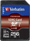 Verbatim SDXC UHS-1 - Geheugenkaart 256GB - Tot 104 MB/sec (1 stuk)