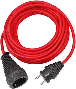 Brennenstuhl 10m H05VV-F 3G1,5 - Verlengsnoer binnen - Geaard - Rood