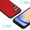 iMoshion Hoesje Geschikt voor Samsung Galaxy A25 Hoesje Met Pasjeshouder - iMoshion Uitneembare 2-in-1 Luxe Bookcase - Rood