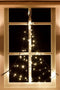 Fairybell LED Raamboom Kerstboom - 125CM - 60 LEDs - Warm wit