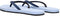 Indosole Flip Flop Color Combo - Vegan Teenslipper - Blauw - Maat 35/36