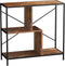 Keukenkast industrieel - keukenrek organizer - 82 cm hoog - vintage bruin hout