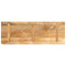 Tafelblad rechthoekig 140x50x3,8 cm massief mangohout