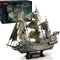 Cubic Fun - 3D Puzzel - Flying Dutchman - Zeilboot - 360 stukjes