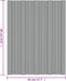vidaXL - Dakpanelen - 36 - st - 60x45 - cm - gegalvaniseerd - staal - grijs