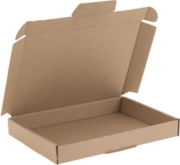 Brievenbusdoosjes 181 x 115 x 28 mm (a6 formaat) bruin | 51 stuks