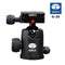Sirui G-20KX - Balhoofd - Compact formaat - Zwart