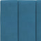 vidaXL Hanko - Hoofdbordkussen - Fluweel - 120 cm - Blauw