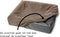 Bia Bed - Fleece Hoes - Hondenmand - Taupe - Bia-2 - 60X5012,5 cm