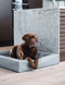 Bia Bed - Hondenmand - Grijs - Bia-7 - 120X100X15 cm