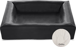 Bia Bed - Hondenmand - Orthopedisch - Zwart - Bia-3 - 70X60X15 cm