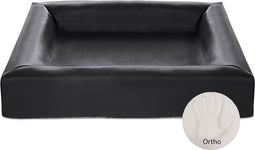 Bia Bed - Hondenmand - Orthopedisch - Zwart - Bia-4 - 85X70X15 cm