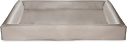 Bia Bed - Kunstleer Hoes - Hondenmand - Taupe - Bia-7 - 120X100X15 cm
